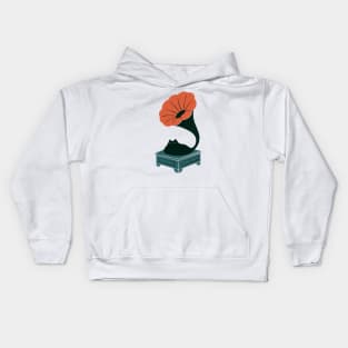 Grameowphone Kids Hoodie